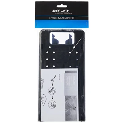Abbildung von XLC Unisex Erwachsene BA X13 Adapterplatte Carry More, Schwarz, One Size