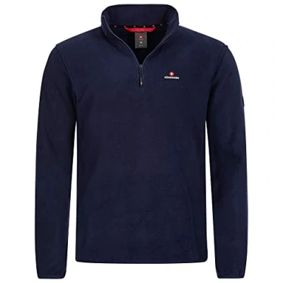 Abbildung von Höhenhorn Skyja Herren Fleece Pullover Dunkelblau Gr. 5XL