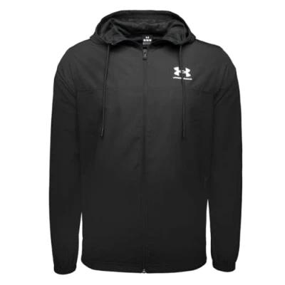 Abbildung von Under Armour Rival Woven Windbreaker, Herren, Größe: 3XL, Black/white