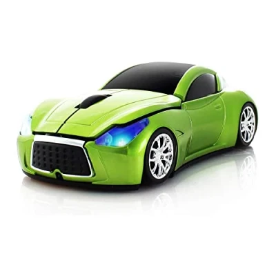 Abbildung von ECOiNVA Funkmaus Kabellos Auto Maus, Desktop Laptop Computer Optische Maus for Windows, Mac OS, Android (Grün)