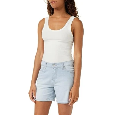 Abbildung von Mustang Style Jodie Jeans Shorts, Damen, Größe: 26, Weiß
