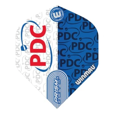 Abbildung von WINMAU Prism Zeta PDC V1 Extra dicke Dart Flights, 1 Set pro Packung (3 Flights insgesamt)