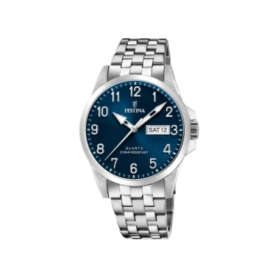 Abbildung von Festina Unisex Erwachsene Analog Quarz Uhr mit Edelstahl Armband F20357/C