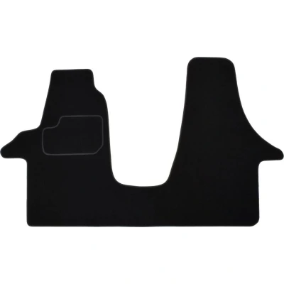 Abbildung von MAMMOOTH A041 VW65 PRM 01 Fußmattensatz Textil vorne schwarz VOLKSWAGEN: Transporter 5 Bus,