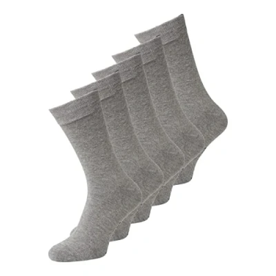 Abbildung von Jack &amp; Jones Jacjens SOCK 5 PACK Socken, Herren, Größe: One Size, Light grey melange