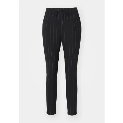 Abbildung von Vero Moda Vmeva Loose String PANT Stoffhose, Damen, Größe: Mx32, Black/white