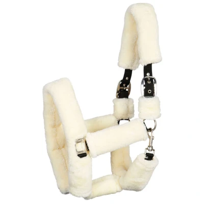Abbildung von Harry&#039;s Horse Halfter Teddy Full Schwarz / Creme