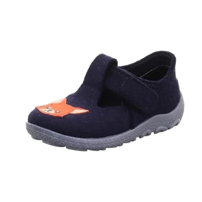 Abbildung von Superfit Jungen HAPPY Hausschuhe, blau 8000