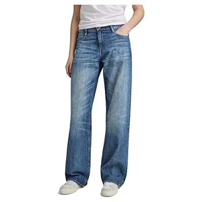 Abbildung von G Star Judee Flared Jeans, Damen, Größe: 31x32, Faded waterfront
