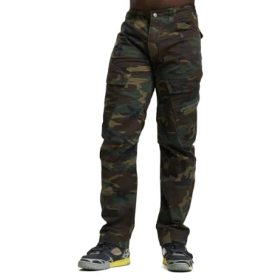 Abbildung von Brandit Adven SLIM FIT Cargohose, Herren, Größe: XL, Woodland