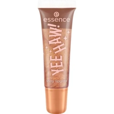 Abbildung von essence YEE HAW! shiny lipgloss, Nr. 01, Orange, sofortiges Ergebnis, glänzend, schimmernd, vegan, ohne Parabene, Mikroplastikpartikel, Nanopartikel frei, 1er Pack (10ml)
