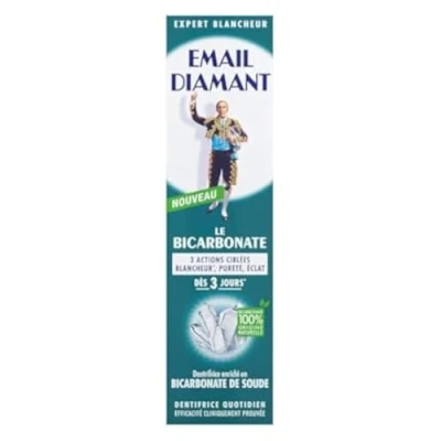 Abbildung von Email Diamant Spray, Bicarbonat, Zahnpasta, angereichert mit Natron, Weiße, Reinheit/Glanz ab 3 Tagen, 75 ml