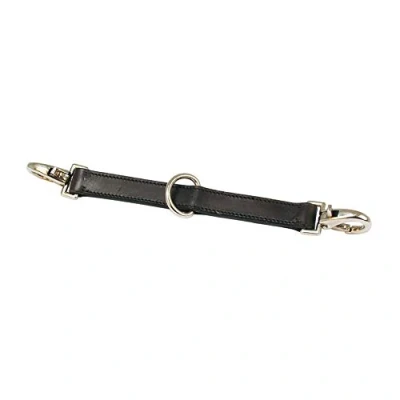 Abbildung von Pfiff 004267 Leder Longierbrille, Lederlongierbrille mit 2 Karabinern schwarz
