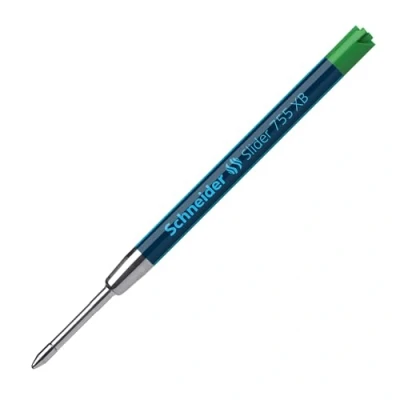Abbildung von Schneider Slider 755 Kugelschreibermine (ViscoGlide Technologie, dokumentenecht, XB=Extrabreit) 1 Stück, grün