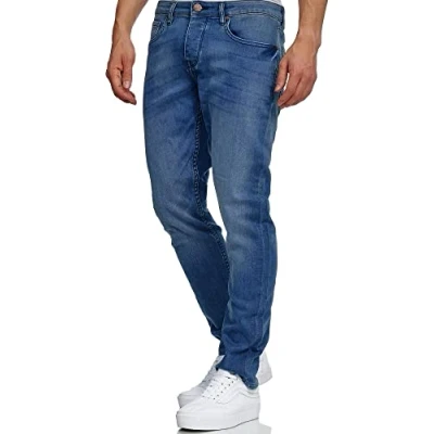 Abbildung von Tazzio Herren Jeans Regular Fit Jeanshose Denim Hose A106 Hellblau 42/32
