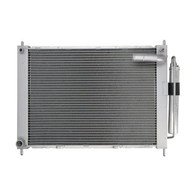 Abbildung von BOSCH 1 986 AD2 219 Klimakondensator mit Stickstofffüllung Trockner, Montageanleitung, ohne Dichtring 15,5mm 10,2mm 596mm R1234yf, R134a