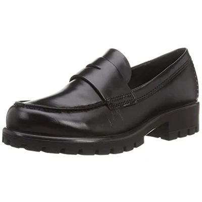 Abbildung von ECCO Modtray Loafer Slipper, Damen, Größe: 39, Black Leder