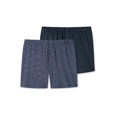 Abbildung von Schiesser 3PACK Boxershorts Organic Cotton 95/5 Panties, Herren, Größe: Small, Blue/black/grey