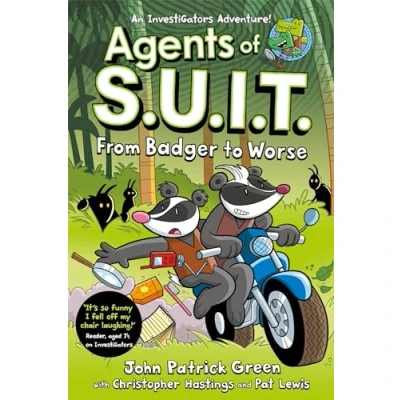 Abbildung von Agents of S.U.I.T.: From Badger to Worse: A Laugh Out Loud Comic Book Adventure! (Agents S.U.I.T., 2)