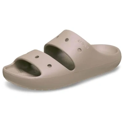 Abbildung von Crocs Unisex Erwachsene Classic Sandal v2 Sandalen, Taupe, 43/44 EU