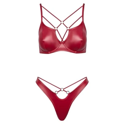 Abbildung von Cottelli Lingerie BH Set, Rot, 85B/L