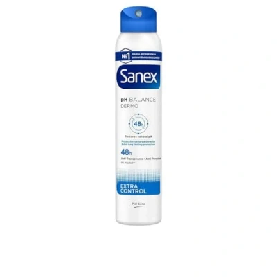 Abbildung von Sanex Dermo Extra Control, Deodorant, für Damen und Herren, 6 Stück x 200 ml