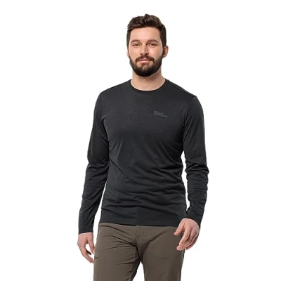 Abbildung von Jack Wolfskin SKY Thermal M Langarmshirt, Herren, Größe: XXL, Black