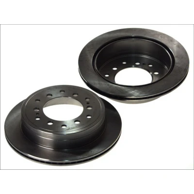 Abbildung von DELPHI BG3557 Bremsscheibe 312 18 6 Belüftet geölt unbehandelt ohne Radlager, ABS Sensorring TOYOTA: Land Cruiser Prado 90