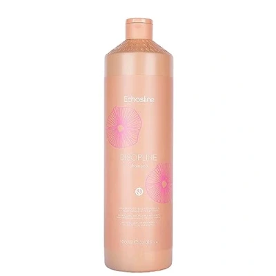 Abbildung von Echosline Discipline Shampoo für widerspenstiges, krauses und widerspenstiges Haar, 1000 ml