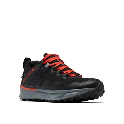 Abbildung von Columbia Facet 75 Outdry Hikingschuh, Herren, Größe: 42, Black/fiery red Schuhe