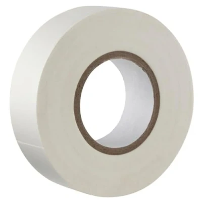 Abbildung von Gocableties Isolierband Weiß 19 mm x 20 m strapazierfähiges, selbstklebendes zum Schutz, Bündeln und Reparieren von Kabeln 1 Rolle
