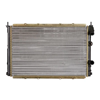 Abbildung von NRF Economy Class 509503A Kühler, Motorkühlung Aluminium 585 396 34 Kühlrippen mechanisch gefügt RENAULT: Megane 1 Cabriolet, Scenic