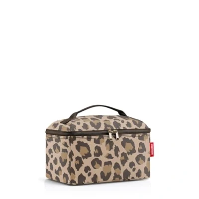 Abbildung von reisenthel beautycase quadratischer Kulturbeutel, Gepäckorganisator, Kosmetiktasche, Couleur:Leo Macchiato