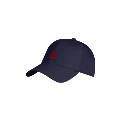 Abbildung von Tommy Hilfiger Contrast Monogram Baseball Cap, Herren, Größe: One Size, Space blue