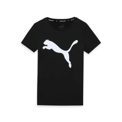 Abbildung von Puma Active T Shirt Mädchen Schwarz, Weiß, Größe 104