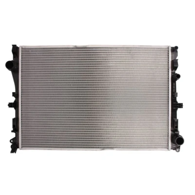 Abbildung von THERMOTEC D7M067TT Kühler, Motorkühlung Aluminium 640 438 26 Kühlrippen gelötet MERCEDES BENZ: E Class Coupe
