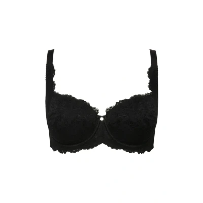 Abbildung von Ulla Popken Softschalen Bügel BH, Damen, Größe: 110D, Black