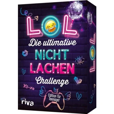 Abbildung von LOL Die ultimative Nicht lachen Challenge Edition für Teenager: besten Witze, Flachwitze, Scherzfragen. Tolles Geschenk zu Geburtstag, Weihnachten. Partyspiel ab 12 Jahren