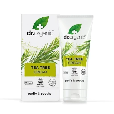 Abbildung von Dr. Organic Tea Tree, Antiseptic Cream, Die zahlreichen Vorteile des Teebaumöls in einer angenehmen Creme, 50 ml