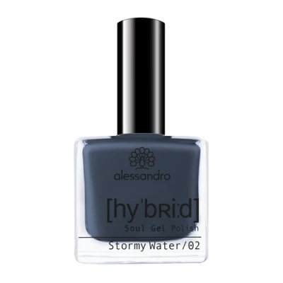 Abbildung von Alessandro Hybrid Soul Gel Polish 706 Stormy Water 8 ml