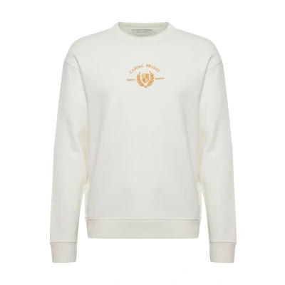 Abbildung von Casual Friday SAGE Embroidery Sweatshirt, Herren, Größe: Large, Snow white