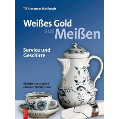 Abbildung von Weißes Gold aus Meißen. Service und Geschirre.: Geschirre
