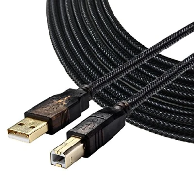 Abbildung von USB 2.0 Druckerkabel,USB Kabel Typ A Stecker an B (4.5m)