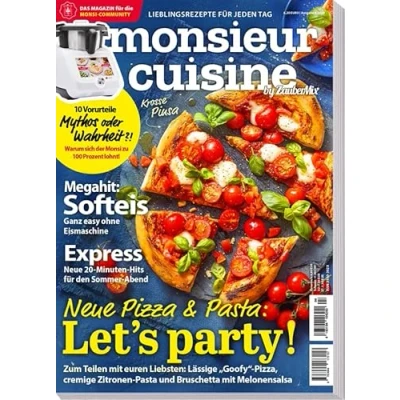 Abbildung von Monsieur Cuisine by Zaubermix 04/24 Softeis Express Pizza &amp; Pasta Rezepte für