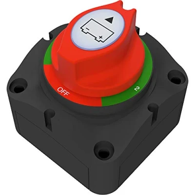 Abbildung von Offgridtec Batteriewahlschalter zum Umschalten zweier Batteriekreise, Verbraucher, Ladequellen 175A