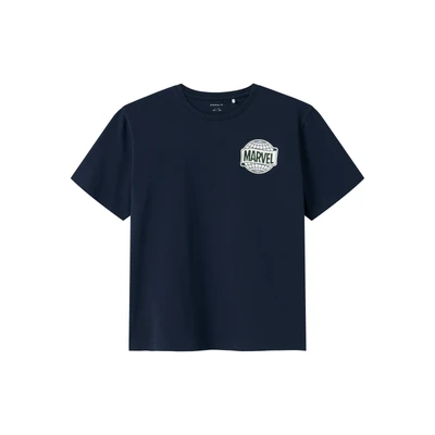 Abbildung von Name it Nkmmajor Marvel Tshirt print für Kinder, Größe: 116, Navy blazer
