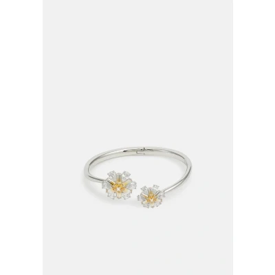 Abbildung von Swarovski Idyllia Bangle Armband silvercoloured/yellow, Damen, Größe: Medium, Silver coloured/yellow