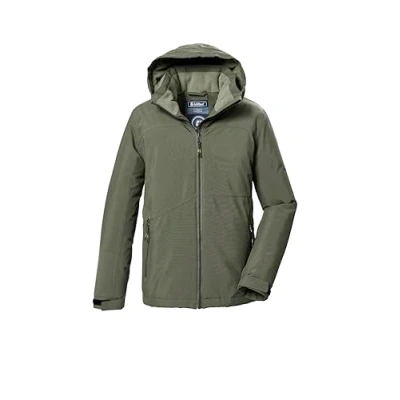 Abbildung von killtec Jungen Funktionsjacke/Outdoorjcake mit Kapuze KOW 369 BYS JCKT, moos, 152, 42163 000