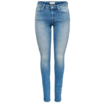 Abbildung von ONLY Jeans Skinny Fit, Damen, Größe: 30x34, Light medium blue denim