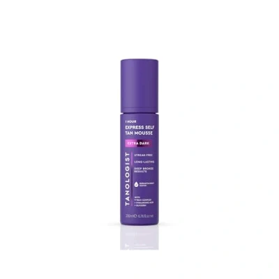 Abbildung von Tanologist Selbstbräunungsmousse, Extra Dark (200 ml), feuchtigkeitsspendendes natürliche Inhaltsstoffe und vegan, von Dermatologen zugelassen, saubere vegan